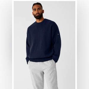 Alo Yoga Scholar Crew Neck Sweater